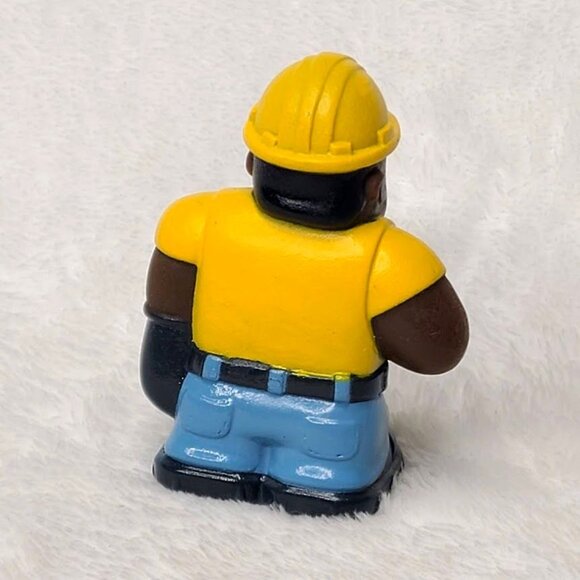 Little People CAT Caterpillar Construction Worker Toy Action Figure - Picture 4 of 9